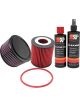 K&N 4WD Filter Service + Recharger Kit