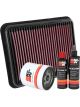 K&N 4WD Filter Service + Recharger Kit