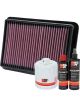 K&N 4WD Filter Service + Recharger Kit
