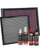 K&N 4WD Filter Service + Recharger Kit