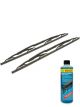 Bosch Wiper Blade Set 530/530mm + Windshield Washer Fluid