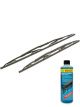 Bosch Wiper Blade Set 530/650mm + Windshield Washer Fluid