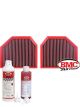 BMC Air Filter FB647/20 + Aerosol Oil & Washing Kit