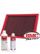 BMC Air Filter FB864/20 + Aerosol Oil & Washing Kit