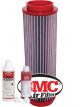 BMC Air Filter FB215/13 + Aerosol Oil & Washing Kit