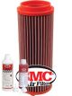 BMC Air Filter FB358/16 + Aerosol Oil & Washing Kit