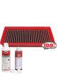 BMC Air Filter FB458/20 + Aerosol Oil & Washing Kit