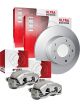 Protex Ultra Front Disc Rotors + Disc Calipers