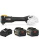 JCB Professional 18V Multi Tool + Fast Charger & 2 x Li-Ion Batterries