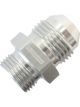 Aeroflow 1/2 Inch BSPP to -12AN Adapter Silver