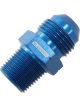 Aeroflow 1/4 Inch BSPT to -6AN Adapter Blue