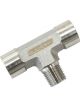 Aeroflow 1/8 Inch BSPT Female Tee Male Side