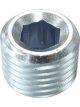 Aeroflow 1/8 Inch NPT Port Plug Steel Zinc