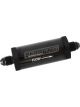 Aeroflow -4AN Inline Fuel & Oil Filter Black