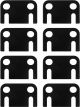 Aeroflow Guide Plates Set Suit SB Ford 302-351 Windsor