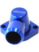 Aeroflow Billet Swivel Thermostat Housing Blue For Holden/Chevy LS3