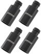 Aeroflow Fuel Inject Addaptor For 11mm Rail, 14mm Inject, 27 H 4 Pack  AF64-2884