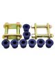 SuperPro Greasable Shackle & Bushing Kit