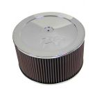K&N Custom Round Air Filter Assembly