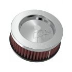 K&N Round Clamp-On Straight Air Filter