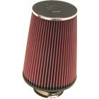 K&N Clamp-On Round Tapered Air Filter