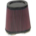 K&N Dual Flange Clamp-On Oval Tapered Air Filter