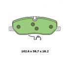 Protex Blue Brake Pads