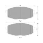 Bosch Brake Pad Front Set