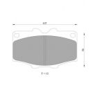 Bosch Brake Pad Front Set