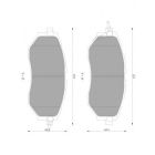 Bosch Brake Pad Front Set
