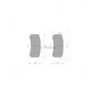 Bosch Brake Pad Rear Set