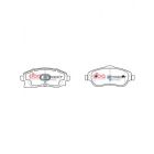 DBA Street Series Brake Pads