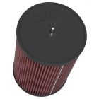 K&N Round Tapered Universal Clamp-On Air Filter Centered