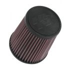 K&N Tapered Conical Universal Clamp-On Air Filter Washable