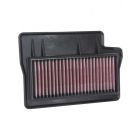 K&N Replacement High-Flow Panel Air Filter Washable