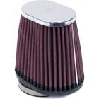 K&N Oval Straight Clamp-On Air Filter