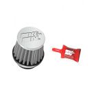 K&N Round Tapered Clamp-On Air Filter