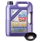 LIQUI MOLY Leichtlauf High Tech 5W-40 5L + 6L Drip Tray