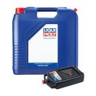 LIQUI MOLY MoS2 Leichtlauf 20W-50 20L + 8L Drip Tray