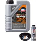 LIQUI MOLY Top Tec 4200 5W-30 1L Silver Service Kit + 6L Drip Tray
