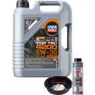 LIQUI MOLY Top Tec 4200 5W-30 5L Silver Service Kit + 6L Drip Tray