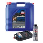 LIQUI MOLY Top Tec 4600 5W-30 20L Silver Service Kit + 8L Drip Tray
