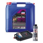 LIQUI MOLY Top Tec 4500 5W-30 20L Silver Service Kit + 8L Drip Tray