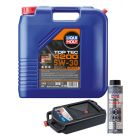 LIQUI MOLY Top Tec 4200 5W-30 20L Silver Service Kit + 8L Drip Tray