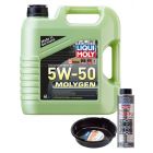 LIQUI MOLY Molygen New Generation 5W-50 4L Silver Service Kit + 6L Drip Tray