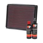 K&N Air Filter 33-2015 + Recharge Kit