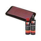 K&N Air Filter 33-2030 + Recharge Kit