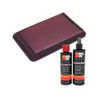 K&N Air Filter 33-2108 + Recharge Kit