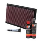 K&N Air Filter 33-2176 + Recharge Kit