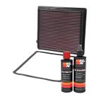 K&N Air Filter 33-2206 + Recharge Kit